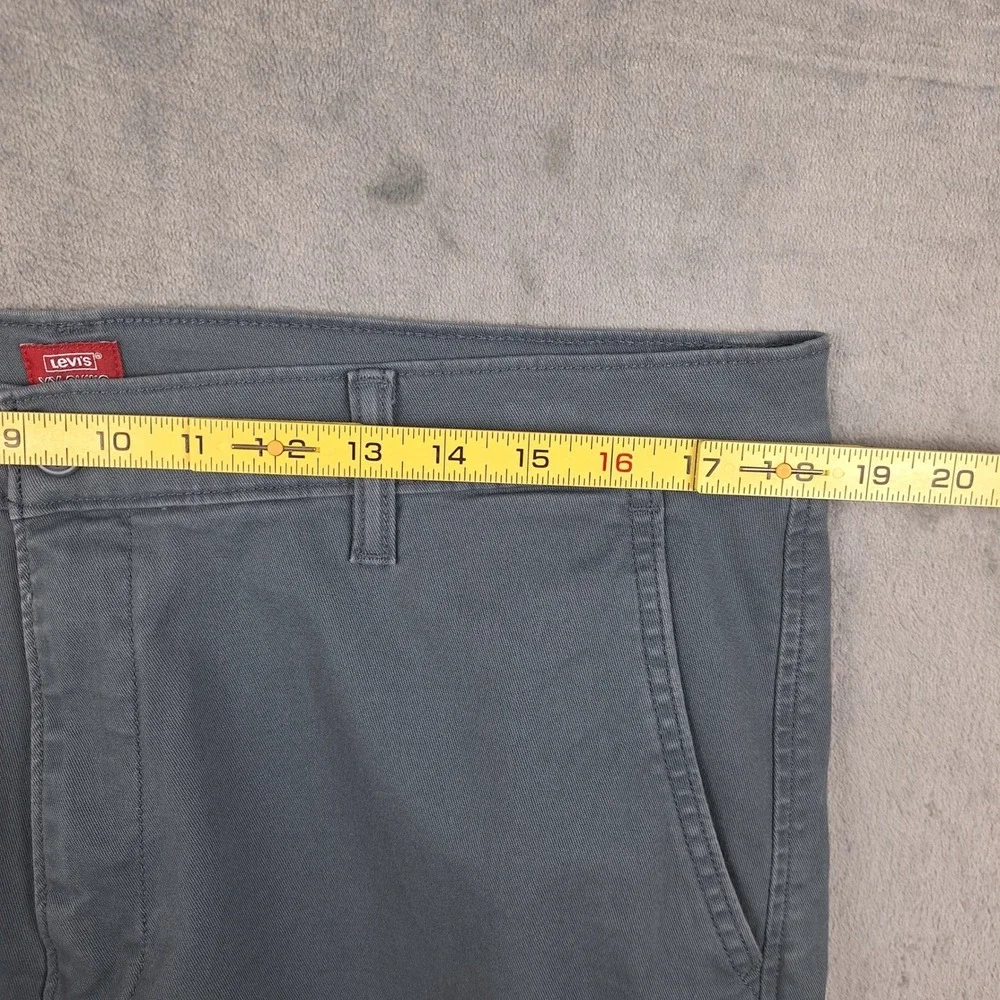 Levis‎ Pants Mens 36x32 Gray XX Chino Standard Taper Fit Preppy Business Casual